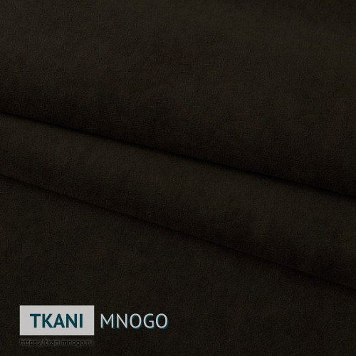 Фото материала велюра “188-30” (однотонный коричневый)