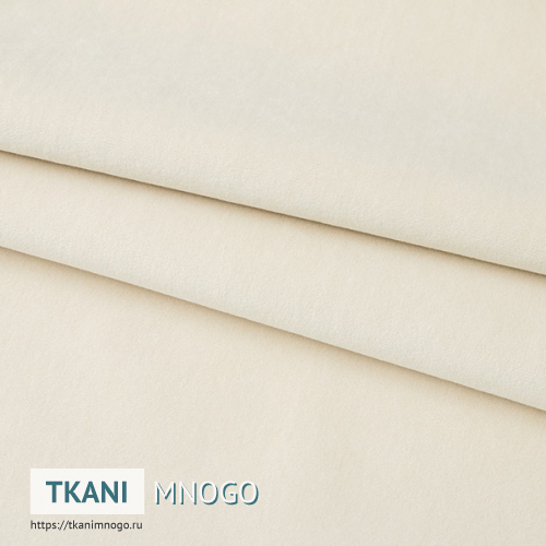 Фото обивки велюра “020” (однотонный бежевый)