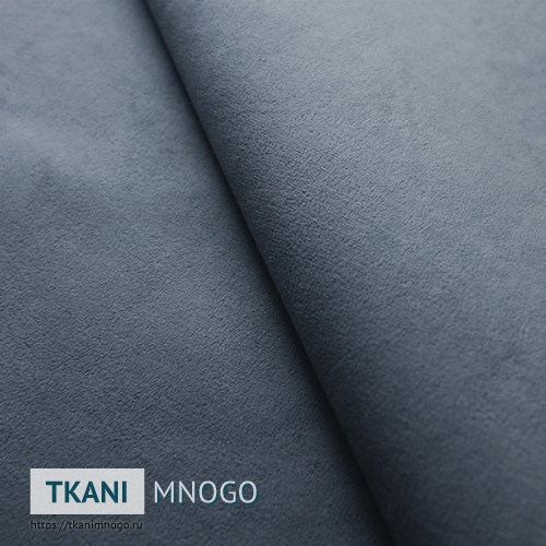 Фото материала велюра “RS-26” (однотонный серый)