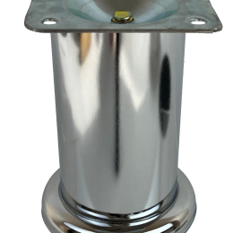 Опора М001 D50 H120  - опора прямые, столбики, декоративные - Опоры мебельные хромированные