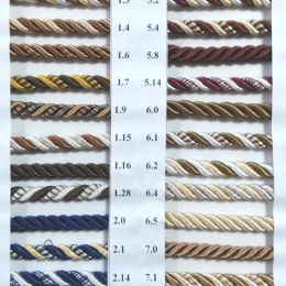 Шнур декоративный вшивной Диаметр 8мм - Шнур декоративный