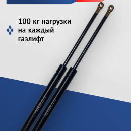 Газ лифт под гайку М8 1000N - Газлифты