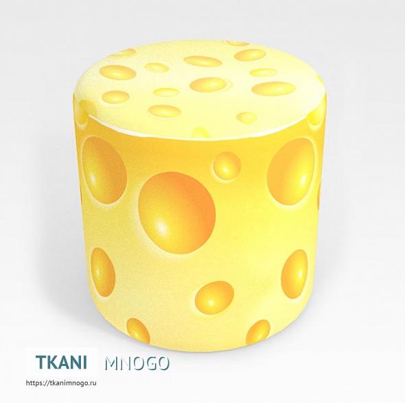 Фото внешнего вида мебельных принтов “Сыр” детские - печать на ткани